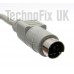 2m 6 pin mini DIN male to male cable for datamodes audio interface FT-8 etc.