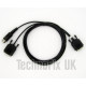 8 pin Acom 'S' series DB9F Cat control cable for Yaesu FT-1000MP/MkV FT-2000/D FT-dx5000 FT-dx9000