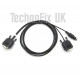 8 pin Acom 'S' series DB9F Cat control cable for Yaesu FT-991 FT-991A 8 pin Acom 'S' series DB9F Cat control cable for Yaesu FT-991 FT-991A