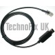 USB programming cable for Philips & Simoco PRM80 & SRM9000 series radios
