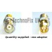 BNC female to SMA male adapter (BNC F to SMA M)