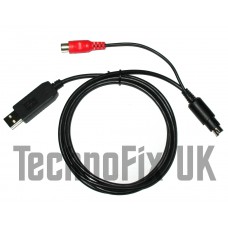 USB Cat & programming cable with linear PTT out for Yaesu FT-100 FT-817 FT-818 FT-857 FT-897