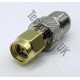 F type female to SMA male adapter (F F to SMA M)