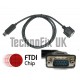 FTDI USB to serial RS232 adapter/converter, cable 1.2m long 