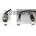 Cable for Heil microphones 3 pin XLR to 8p8c RJ45 Yaesu FT-817, FT-818, FT-857 FT-450 FT-900 FT-991 FTdx-10 etc