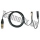 Cable for Heil microphones 4 pin XLR to 8 pin round for Yaesu, CC-1-Y8 equivalent