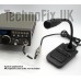 Adapter - Icom desk microphones SM-20 SM-30 SM-50 to Yaesu radio 8 pin round