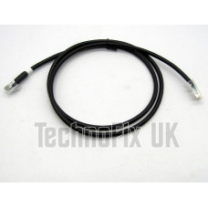 Straight 6p6c cable for Yaesu MD-100 microphones and Yaesu transceivers RJ11 6 pin Straight 6p6c cable for Yaesu MD-100 microphones and Yaesu transceivers RJ11 6 pin