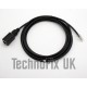 3m 8p8c RJ45 Microphone extension cable for Kenwood TS-480 TM-V7 TM-D700 TM-D710 TM-V71 etc.