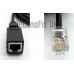 1m 8p8c RJ45 Microphone extension cable for Kenwood TS-480 TM-V7 TM-D700 TM-D710 TM-V71 etc.