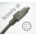 Breakout cable - 8 pin mini DIN for Yaesu band data, cat, linear, tuner etc.