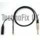 Cable for studio mixer ¼" jack to 8p8c RJ45 for Kenwood TS-480 TM-D710E etc