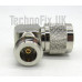 N type female to N type male right angled 90 degree adapter (N F to N M R/A)