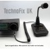 Cable for PMC-100 desk microphones, 8p8c modular plug to 8p8c modular plug for Icom