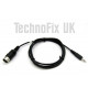 7 pin SDR Switch PTT cable for Icom IC-746 IC-756 IC-765 IC-7400 IC-7600 IC-7610 IC-7700 IC-7800