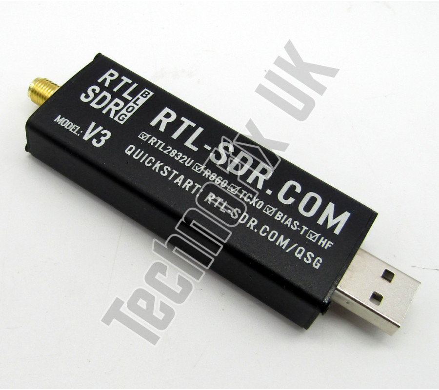 RTL-SDR 1ppm TCXO R820T2 RTL2832U USB PC Receiver - Radiotronics UK