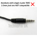 Cable for PC headsets 3.5mm jack, 7 pin round for Yaesu FT-290R FT-690R FT-790R FT-230R FT-730R Cable for PC headsets 3.5mm jack, 7 pin round for Yaesu FT-290R FT-690R FT-790R FT-230R FT-730R