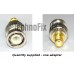 SMA female to BNC male adapter (SMA F to BNC M) 