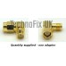 SMA female to SMA male right angle adapter right-angled 90 degree 
