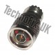 SO239 female to N type male adapter (UHF F to N type M)