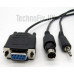 8 pin + 3.5mm jack + DB9F SPE Expert Cat control cable for Yaesu FT-991 FT-991A 8 pin + 3.5mm jack + DB9F SPE Expert Cat control cable for Yaesu FT-991 FT-991A