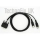 7 pin SPE Expert 6 pin Cat control cable for Kenwood TS-450S TS-690S TS-790 TS-850S TS-950S/DX