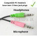 Cable for PC headsets 3.5mm jack, 7 pin round for Yaesu FT-290R FT-690R FT-790R FT-230R FT-730R Cable for PC headsets 3.5mm jack, 7 pin round for Yaesu FT-290R FT-690R FT-790R FT-230R FT-730R