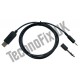 USB CW morse code keying cable with opto-isolator