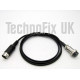 Cable for W2IHY 5 pin DIN to 8 pin round for Kenwood transceivers